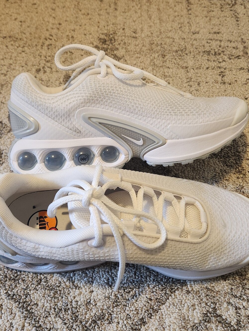 White Women's Nike Air Max DN Shoes - Picture 5 of 9